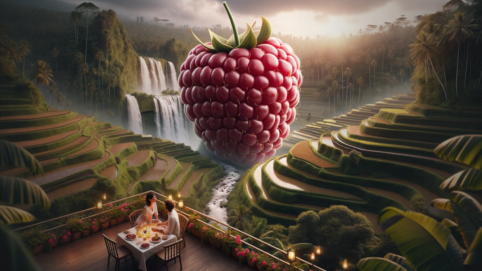 Romantická malina na Bali